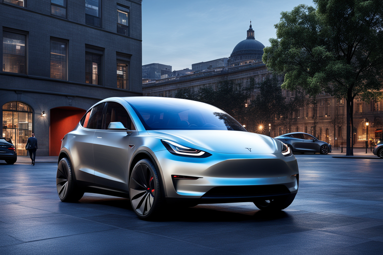 Tesla Model Y Project Juniper Concept Art